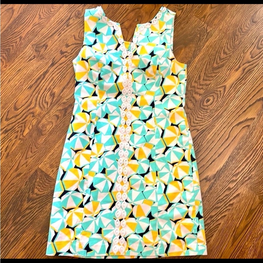 UMBRELLA PRINT DRESS